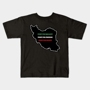 Fight For Iran Kids T-Shirt